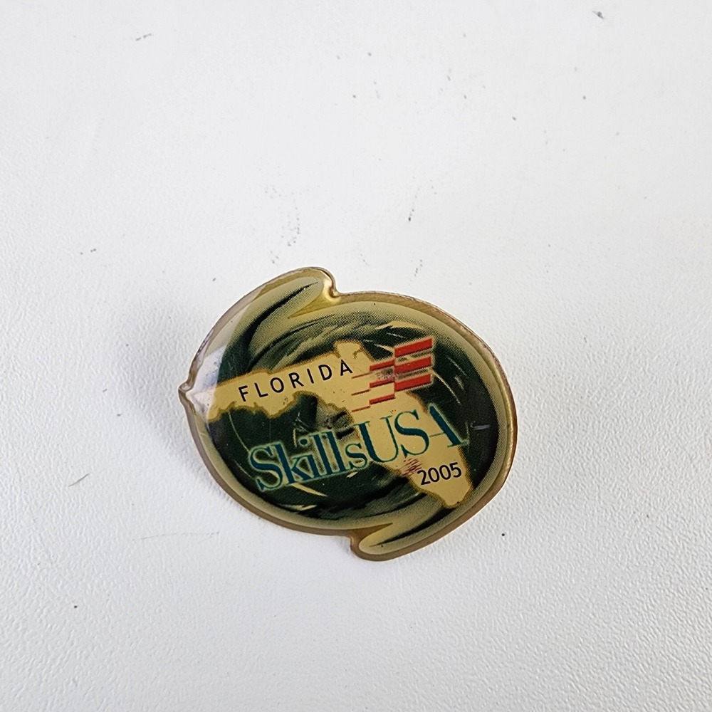 VICA Hat Pin 2005 Florida Skills USA Lapel